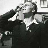 Solförmörkelsen studeras. Reportagebilder (enligt text i album).