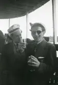 Sjömanöver 1946. Juv. beckbyxorna Löfgren & Norlén (enligt text i album).