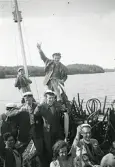 Sjömanöver 1946. Text i album: 