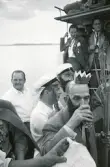 Ett festglatt gäng studenter, 1947. 