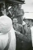 Ett festglatt gäng studenter, 1947. 