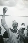 Ett festglatt gäng studenter, 1947. 