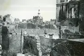 City of London 1947 (enligt text i album). (Bilden kan visa ruinen av St Bride´s Church efter att den förstörts av tyska brandbomber under Blitzen).