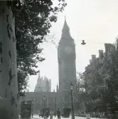 Klocktornet Big Ben, London 1947 (enligt text i album).