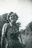 Kvinnoporträtt. Irene 1949 (enligt text i album).