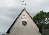 Del av östra fasaden