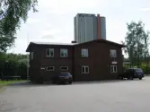 Bostadshus; Norrtälje hamn.