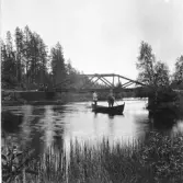 Idre. Foskdalen. Nya Storåbron nära Foskros.


