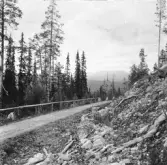Idre. Idreberget. Landsvägen.

