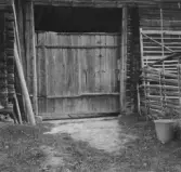 Gagnef. Port på Bullergården, Lindan. 1920.