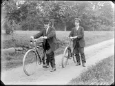 Män på cykel