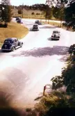 Trafik vid Hagalundsviadukten, 1955