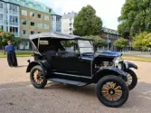 Vänersborg. Wenersborgs Museums Sekelskiftesdag. Visning av T-ford