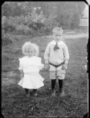 Pojke och flicka