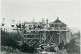 Kalkkvarnen vid Rostock. Ägdes av Dalslands Kalk- å Skifferbruks AB och tillkom år 1909.