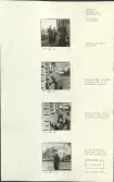 Skansen. Byggnader. Ekhäradsgården. Norra Skoga, Värmland. Herrgården. Rivningen i juni 1952. Erik Andrén, snickare Sjöberg och en av Uddeholms arbetare. 