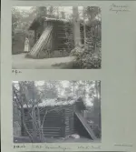 Skansen. Byggnader. Finngården. Pörtet dammstugan.