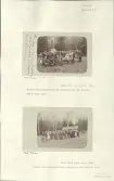 Skansen. Byggnader. Folkets hus. Gersby socialdemokratiska ungdomsklubb på gökotta 1907 och 1908.