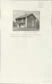 Skansen. Byggnader. Folkets hus. Lantbrukare August Olssons gård, Gersheden 1:11, numera (1964) är Erik Olofsson ägare.