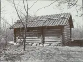 Skansen. Byggnader. Fäbodvallen. Eldhuset från Sollerön. 