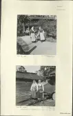 Skansen. Byggnader. Fäbodvallen.  Invigning av fäbodvallen, Bondens dag 1938.