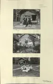 Skansen. Byggnader. Fäbodvallen. 
 Invigning av fäbodvallen, Bondens dag 1938.
