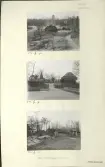 Skansen. Byggnader. Fäbodvallen. Före flyttningen april 1938.