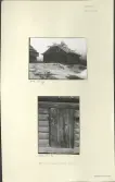 Skansen. Byggnader. Fäbodvallen.  Före flyttningen april 1938.