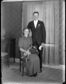 Bröllopsfoto, 1940-tal?