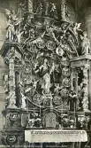 Rosenkransaltaret i kyrkobyggnaden St. Nikolaus Münster, Überlingen, Tyskland (enligt text i album).