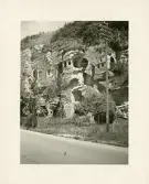 Heidenhöhlen (konstgjorda gångar och rum som huggits in i sandstensklippor), Überlingen, Tyskland (enligt text i album).