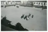 Rekryterinran på A 4 i Östersund, överste Hamilton, 30.4.1941 (enligt text i album och baksida kort).