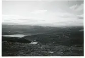 Utsikt mot Sylarna från Renfjället, Jämtland 1942 (enligt text i album).