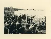Från skarpskjutningarna vid Mosand, 1943 (enligt text i album).
