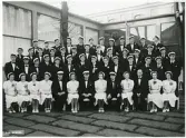 Studenten 1940 (enligt text i album). Bilden är troligen tagen i Gävle.