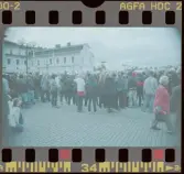 Valrörelse i Stockholm 1998.