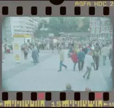 Valrörelse i Stockholm 1998.