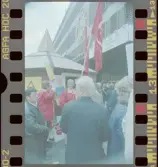 Valrörelse i Stockholm 1998.