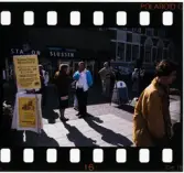 Valrörelse i Stockholm 1991.