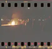 Tända ljus vid högtidlighållandet av årsdagen för mordet på Olof Palme.