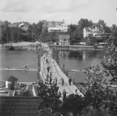Leksand och Noret.
