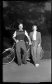 Par med cykel