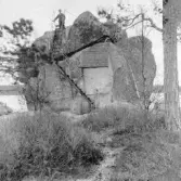 Rättvik. Vasastenen på svenskskär i Ljugarn. 1915.