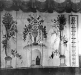 Rättvik. Panelmålning i Persborgs gillestuga. 1918.