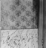 Garpenberg, Ingelsbo. Schablonmålning på rappning och panel hos Erik pers. 1929.