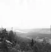 Gagnef. Från Djurmo klack mot sydväst. Gimsklack och älven i mitten. Stora Tuna i bakgrunden. På gränsen mellan övra och nedra Dalarna (eller Dalarna och Bergslagen)